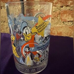 Disney McDonald’s Collectible Walt Disney World 100 Years Of Magic Glass